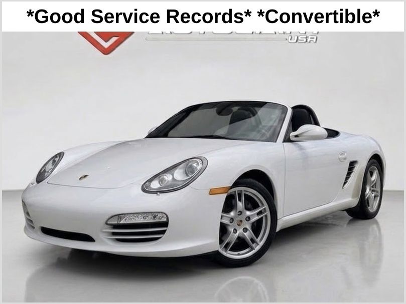 White 2011 Porsche Boxster Convertible Rear-Wheel Drive 7-Speed Automatic