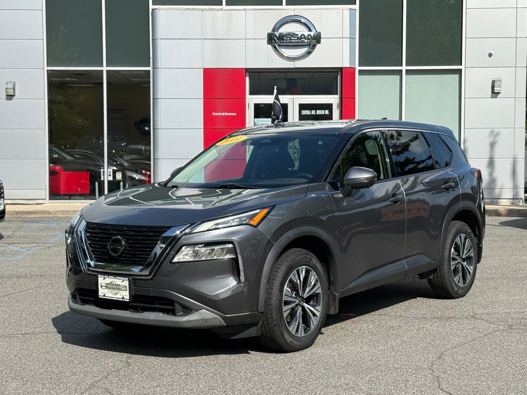 Gray (Gun Metallic) 2021 Nissan Rogue SUV / Crossover All-Wheel Drive Continuously Variable Transmission