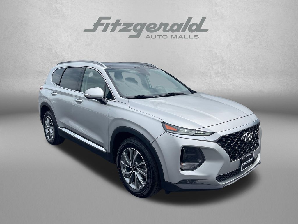 Symphony Silver 2019 Hyundai Santa Fe SUV / Crossover All-Wheel Drive 8-Speed Automatic