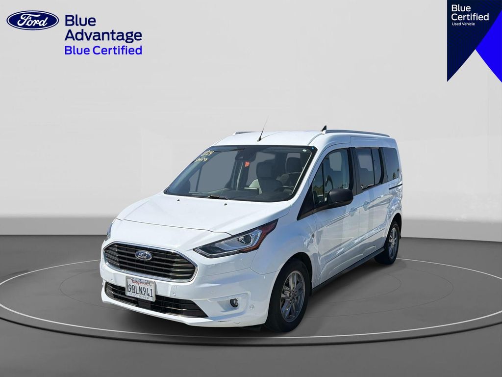 Frozen White 2022 Ford Transit Connect Van Front-Wheel Drive 8-Speed Automatic