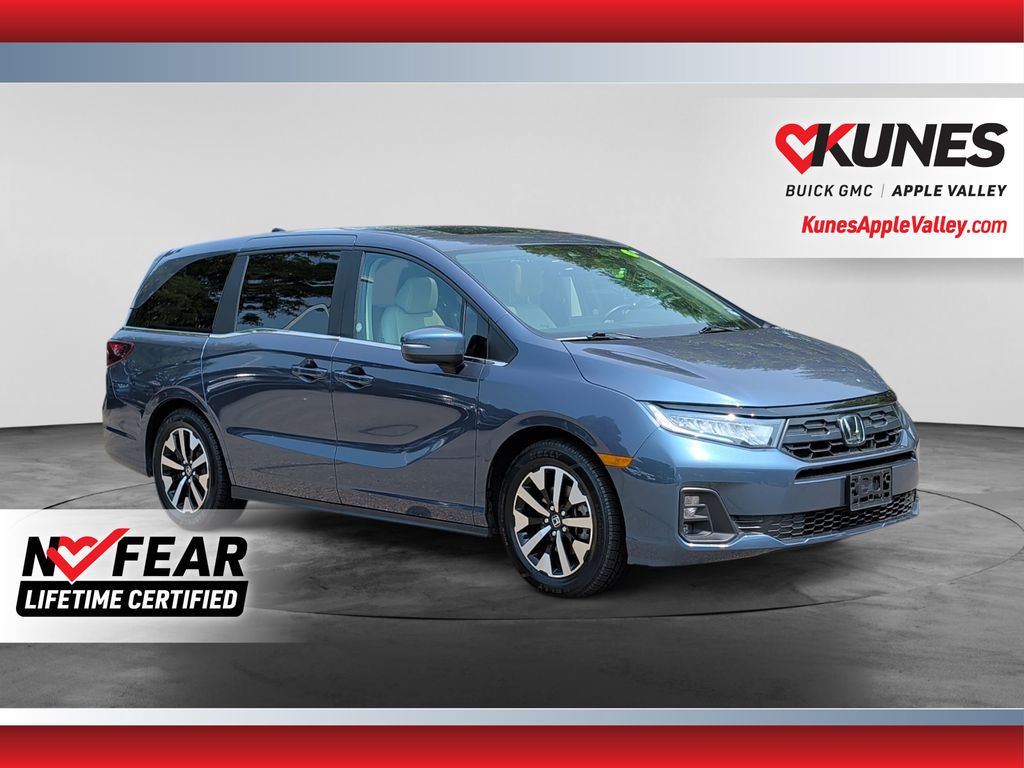 Black 2025 Honda Odyssey Minivan Front-Wheel Drive Automatic