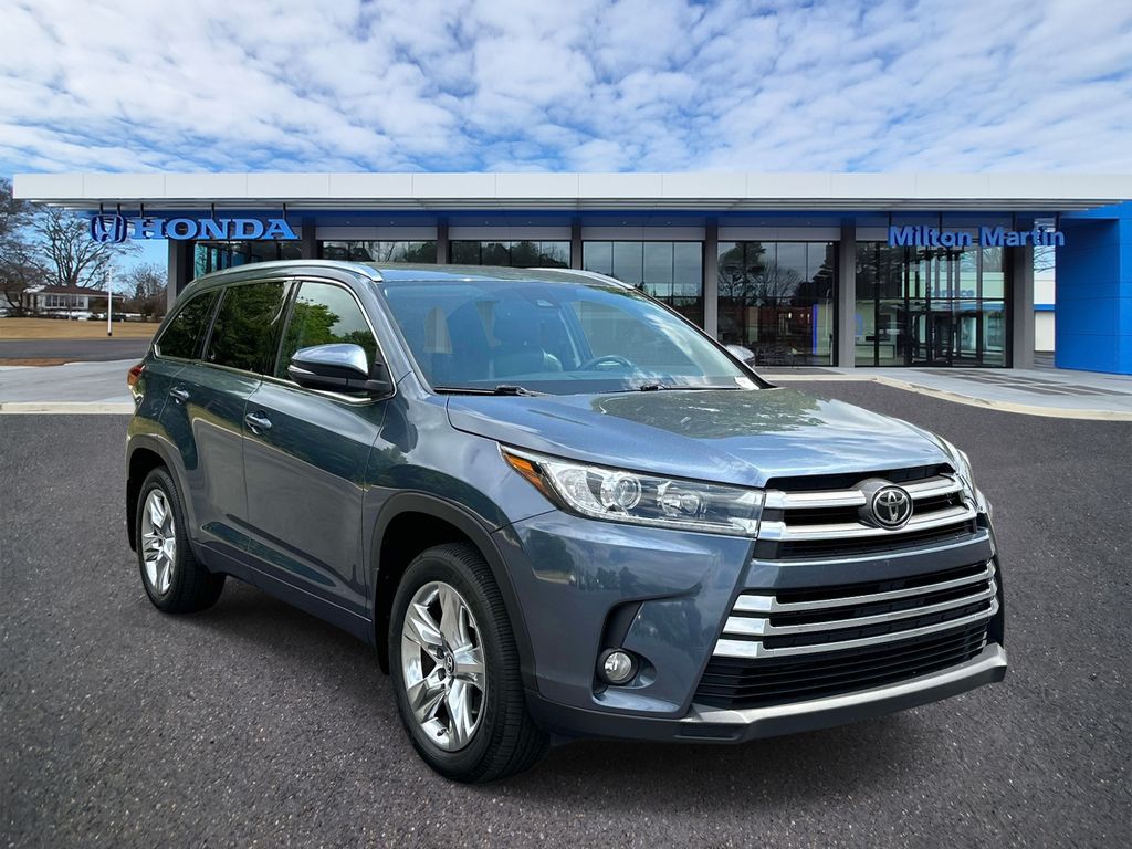 Shoreline Mist 2017 Toyota Highlander Limited AWD SUV / Crossover All-Wheel Drive 8-Speed Automatic