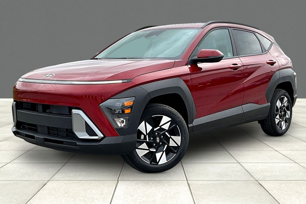 Ultimate Red Metallic 2025 Hyundai Kona SUV / Crossover All-Wheel Drive Continuously Variable Transmission