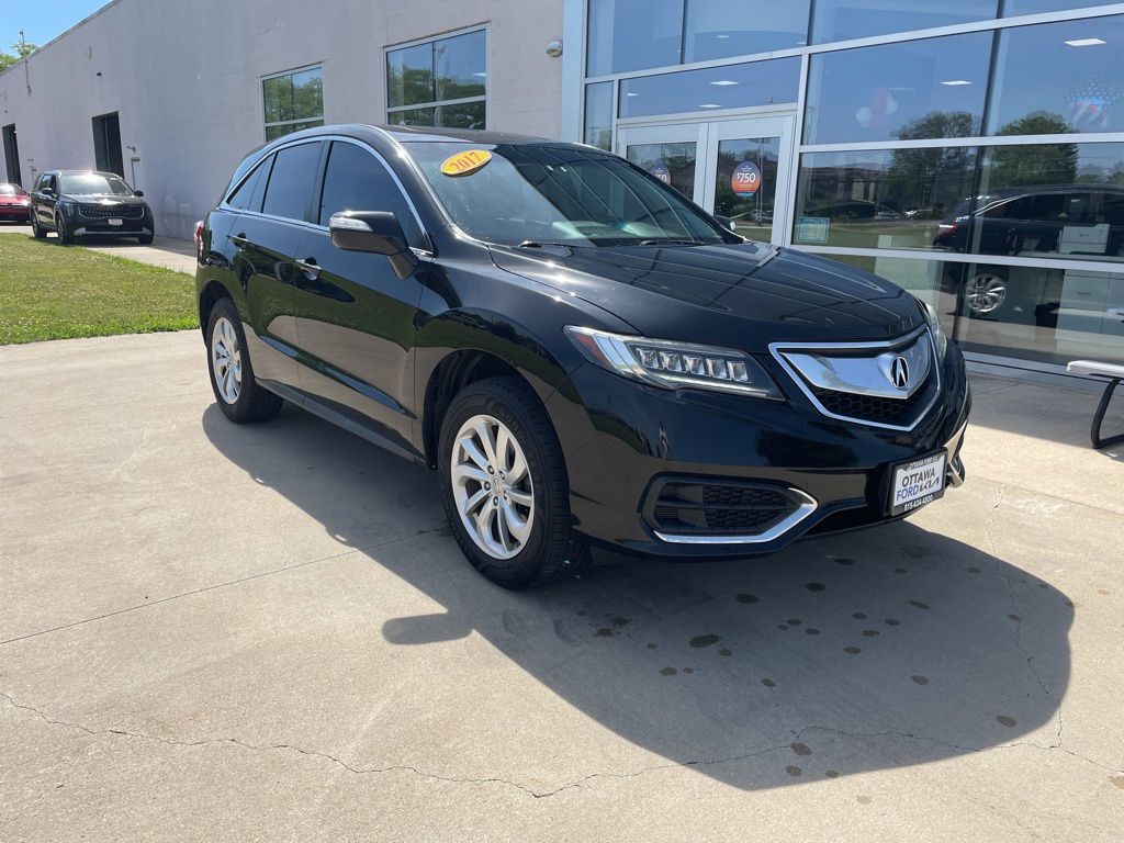 Black 2017 Acura RDX AWD with Technology Package SUV / Crossover All-Wheel Drive 6-Speed Automatic