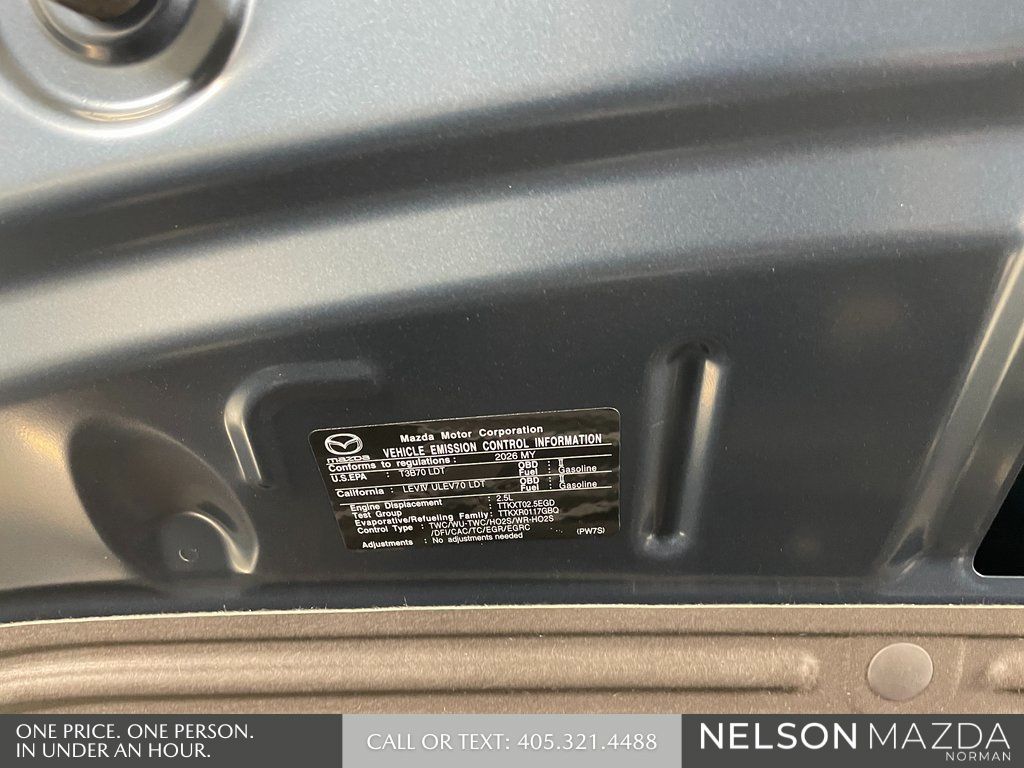 New 2026 Blue Mazda 2.5 Turbo Premium Plus image 55