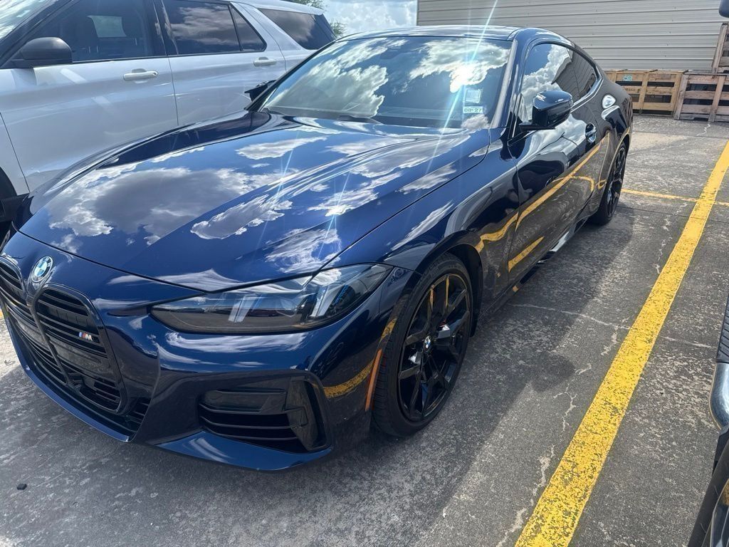 Tanzanite Blue II Metallic 2026 BMW 4 Series Coupe Rear-Wheel Drive 8-Speed Automatic