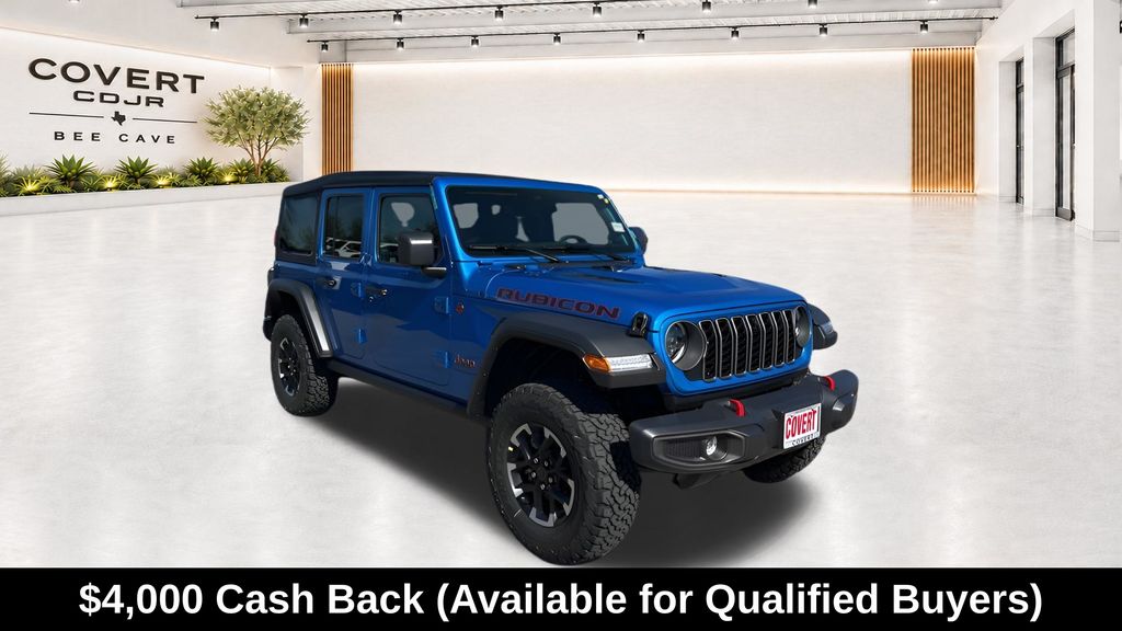 Blue Pearl 2026 Jeep Wrangler SUV / Crossover Four-Wheel Drive 8-Speed Automatic