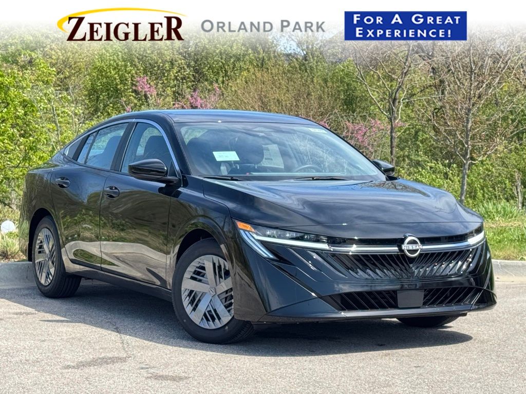 Super Black 2026 Nissan Sentra Sedan Front-Wheel Drive Continuously Variable Transmission