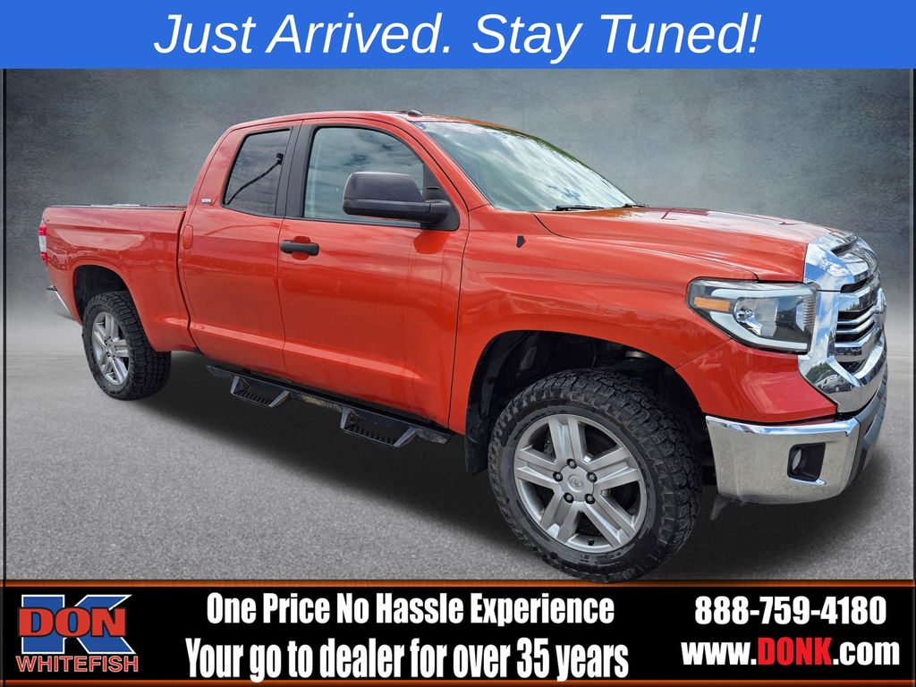 Burnt Orange 2016 Toyota Tundra Pickup Truck Four-Wheel Drive 6-Speed Automatic Overdrive