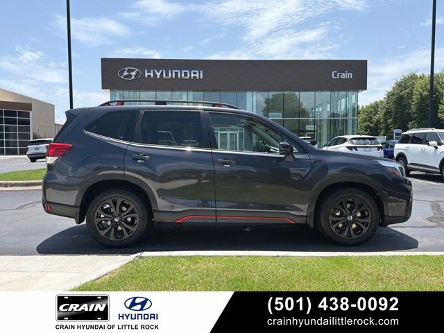 Dark Gray Metallic 2019 Subaru Forester SUV / Crossover All-Wheel Drive Continuously Variable Transmission