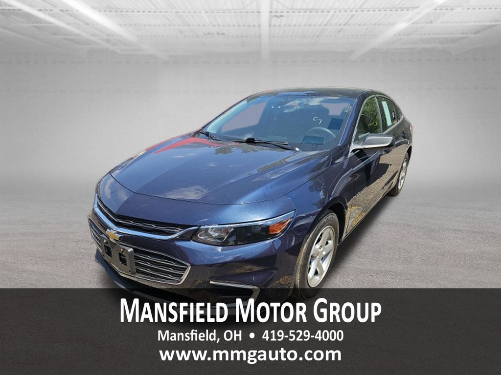 Blue Velvet Metallic 2018 Chevrolet Malibu Sedan Front-Wheel Drive 6-Speed Automatic