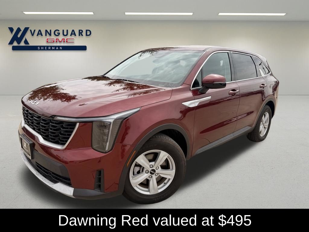 Dawning Red 2024 Kia Sorento SUV / Crossover Front-Wheel Drive 8-Speed Automatic