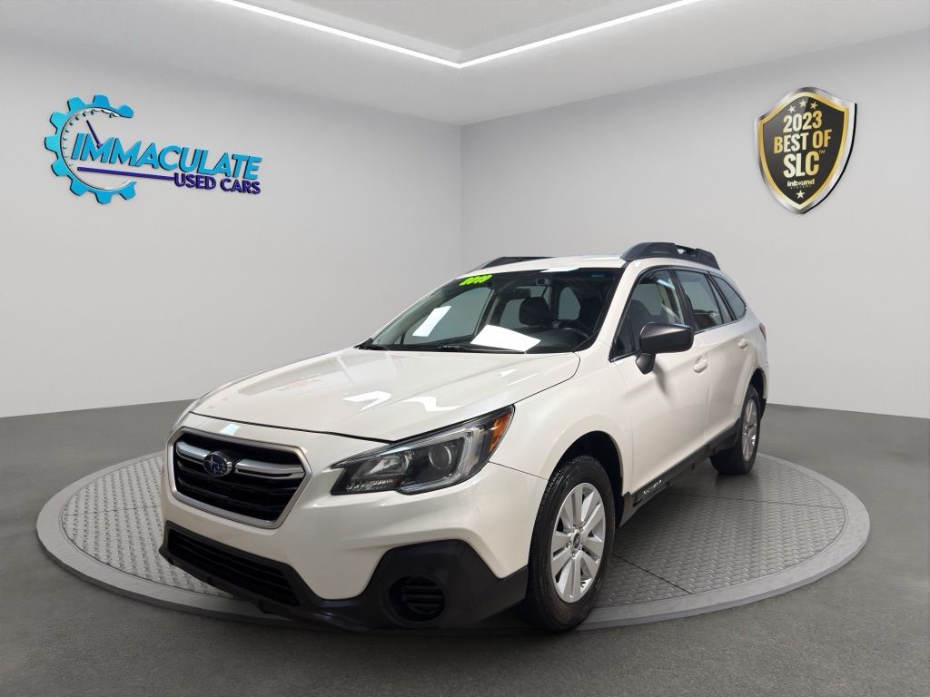 Crystal White Pearl 2019 Subaru Outback 2.5i AWD Wagon All-Wheel Drive Continuously Variable Transmission