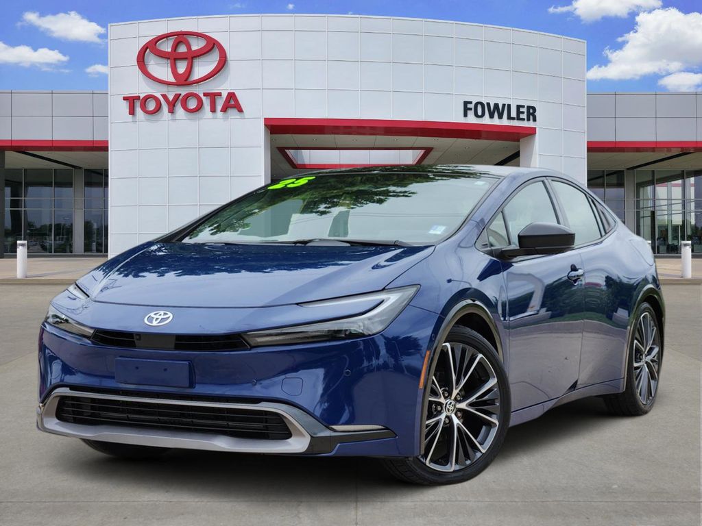 Blue 2025 Toyota Prius Limited FWD Hatchback Front-Wheel Drive Continuously Variable Transmission