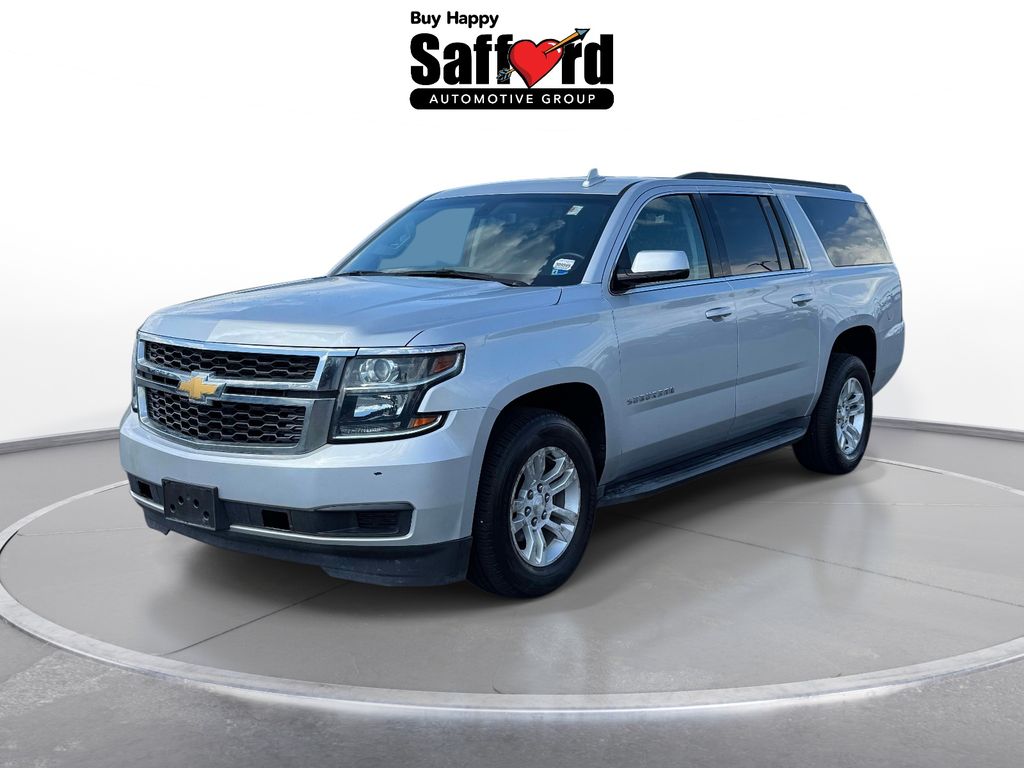 Silver Ice Metallic 2017 Chevrolet Suburban 1500 LS 4WD SUV / Crossover Four-Wheel Drive 6-Speed Automatic Overdrive