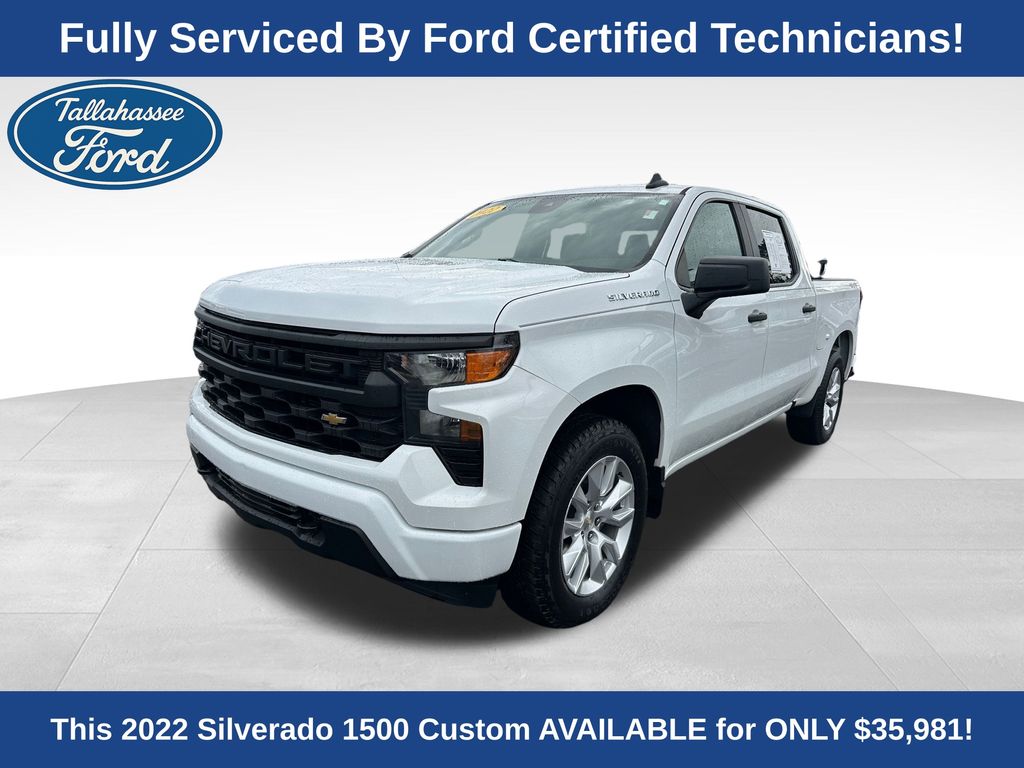 2022 Chevrolet Silverado 1500 Custom Crew Cab 4WD