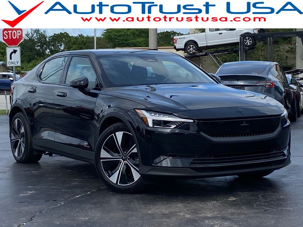 Space Metallic 2024 Polestar 2 Longe Range Single Motor FWD Sedan Rear-Wheel Drive 1-Speed Automatic