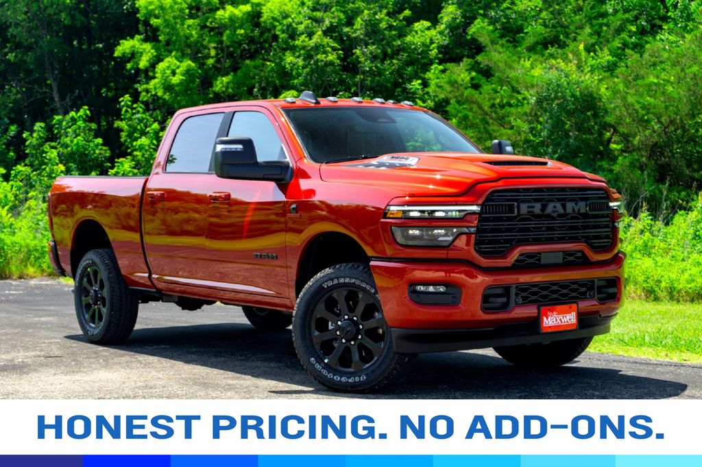 Molten Red Pearlcoat 2026 RAM 2500 Pickup Truck Four-Wheel Drive 8-Speed Automatic