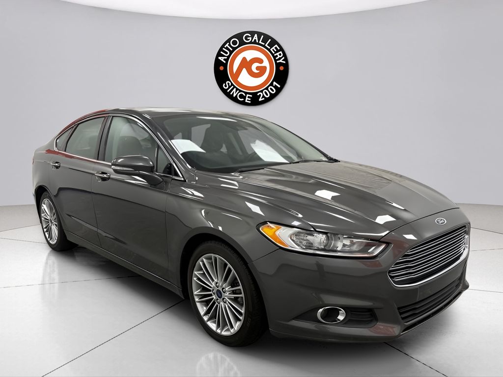 Gray (Magnetic) 2015 Ford Fusion Sedan Front-Wheel Drive 6-Speed Automatic