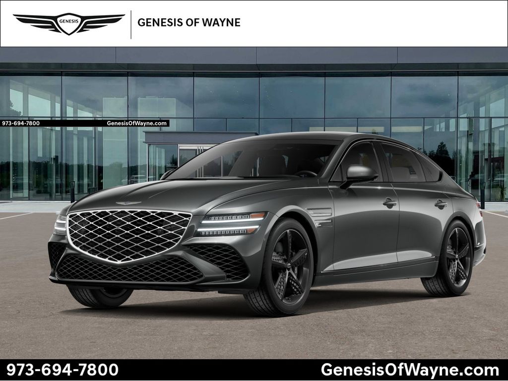 Makalu Gray 2026 Genesis G80 3.5T Sport Prestige AWD Sedan All-Wheel Drive 8-Speed Automatic