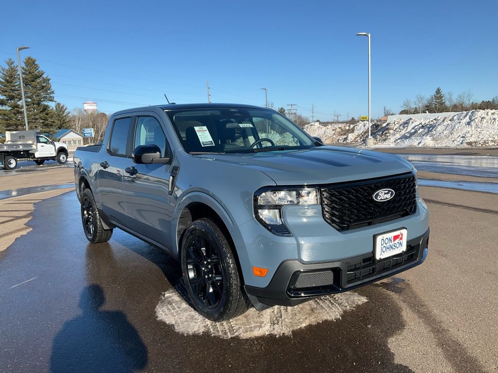 Blue (Azure Gray Metallic Tri-Coat) 2026 Ford Maverick Pickup Truck All-Wheel Drive 8-Speed Automatic