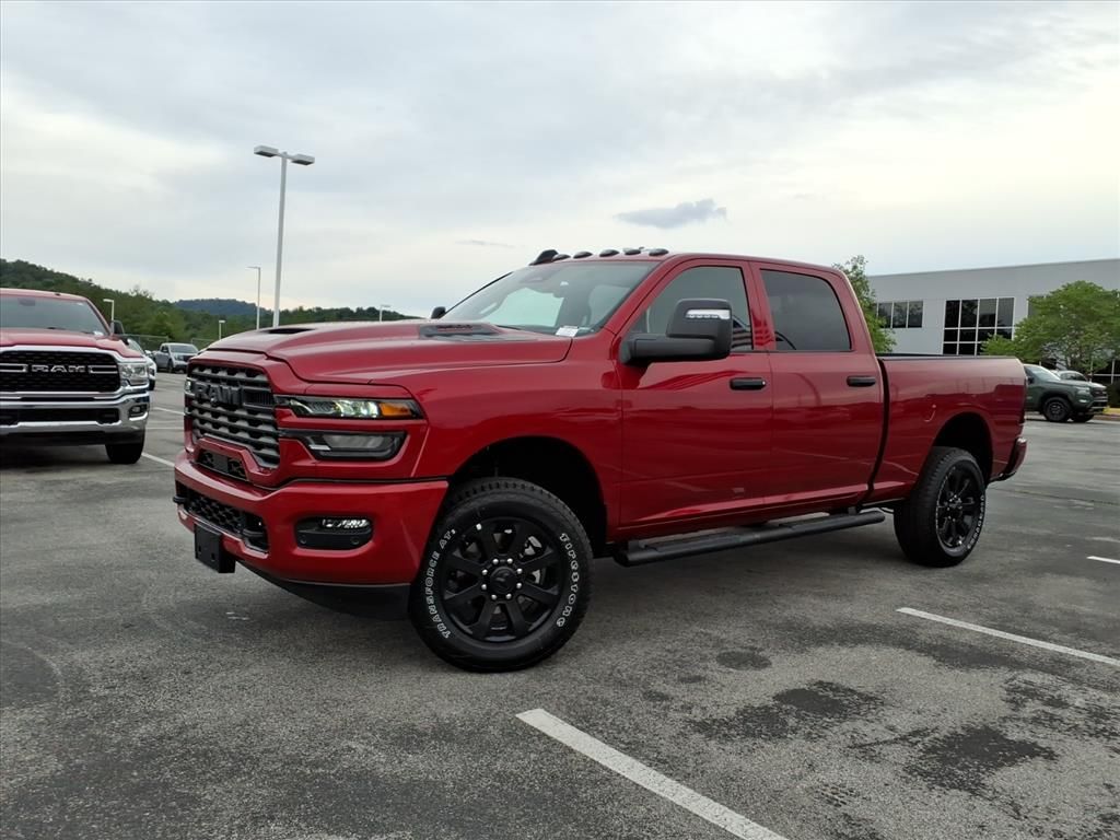Molten Red Pearlcoat 2026 RAM 2500 Tradesman Crew Cab 4WD Pickup Truck Four-Wheel Drive 8-Speed Automatic