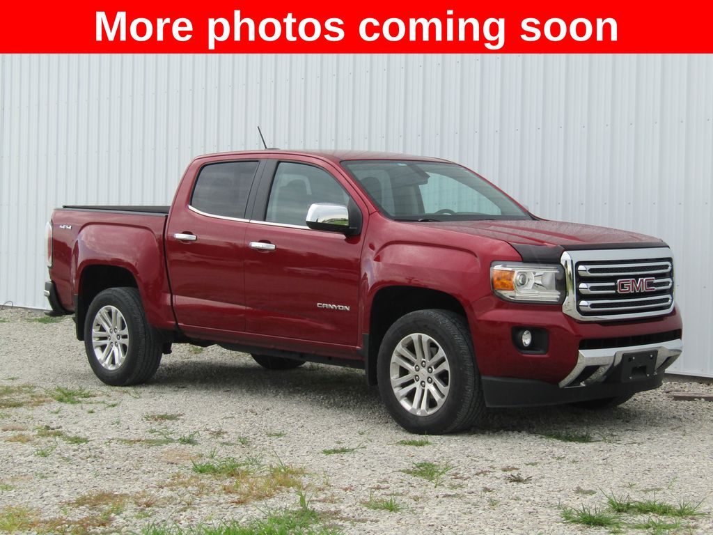 Red Quartz Tintcoat 2019 GMC Canyon Pickup Truck Four-Wheel Drive 8-Speed Automatic