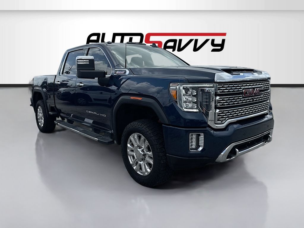 2022 GMC Sierra 2500HD Denali Blue at DeMontrond Automotive Group