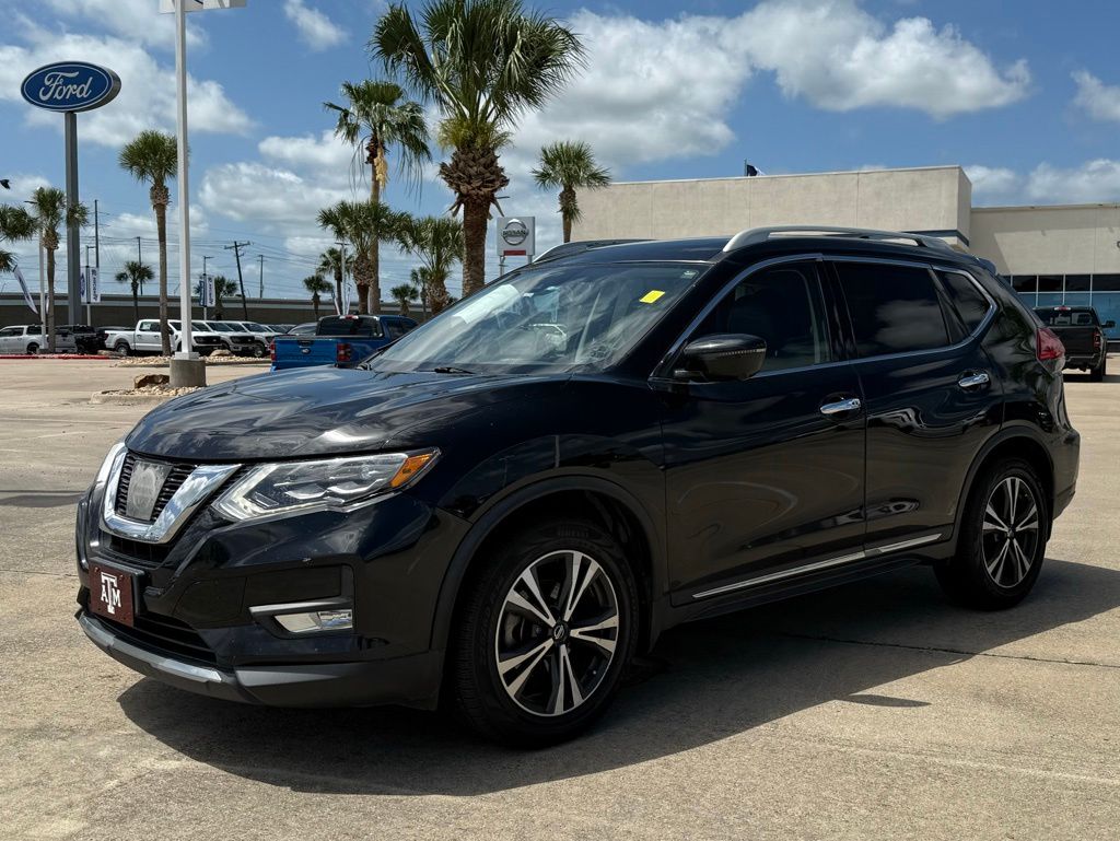 Gray (Magnetic Black) 2017 Nissan Rogue SL FWD SUV / Crossover Front-Wheel Drive Continuously Variable Transmission