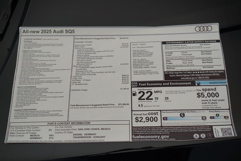 2025 Audi SQ5  13