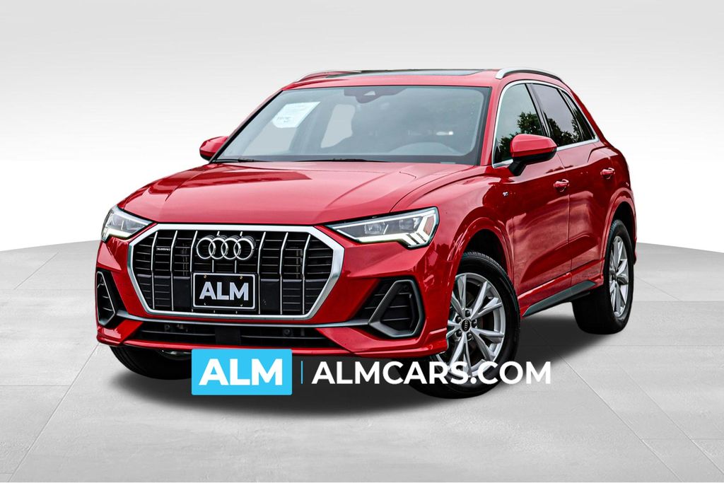 Red 2025 Audi Q3 SUV / Crossover All-Wheel Drive 8-Speed Automatic