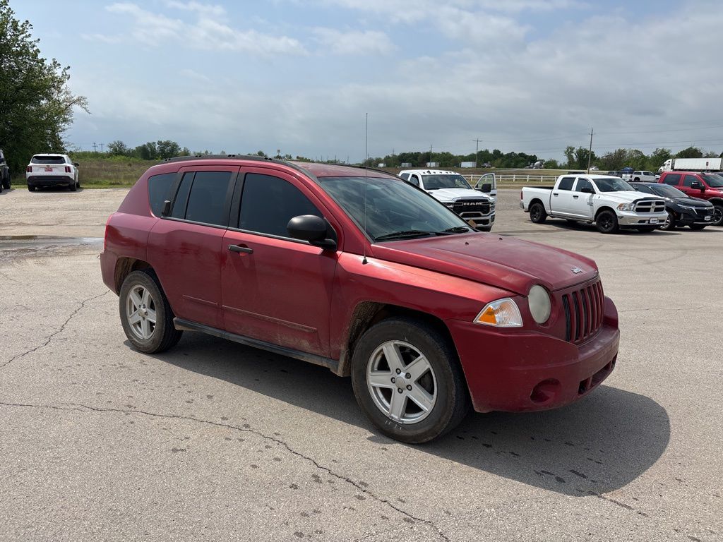 Inferno Red Crystal Pearlcoat 2009 Jeep Compass Sport SUV / Crossover Front-Wheel Drive Continuously Variable Transmission
