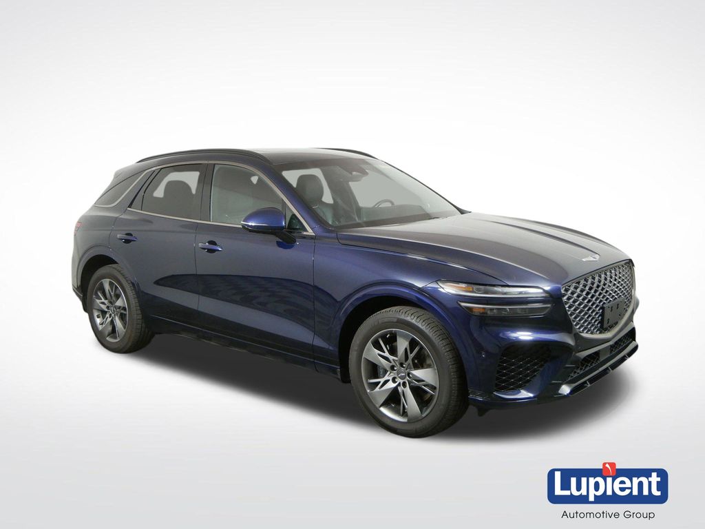 Adriatic Blue 2023 Genesis GV70 3.5T Sport AWD SUV / Crossover All-Wheel Drive 8-Speed Automatic