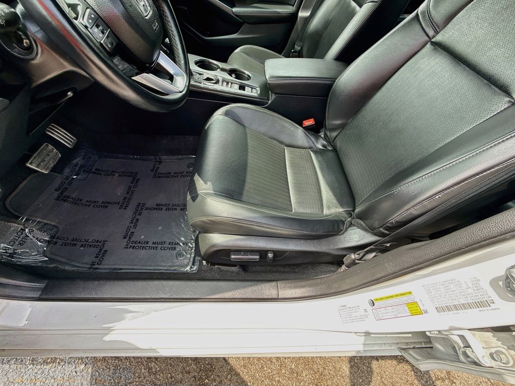 2025 Honda Civic Hybrid Sport Touring White at AutoSavvy Houston Southwest