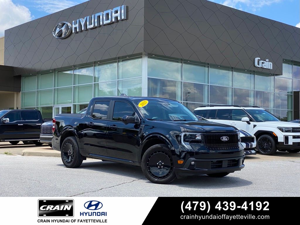 Shadow Black 2025 Ford Maverick Pickup Truck All-Wheel Drive 7-Speed Automatic