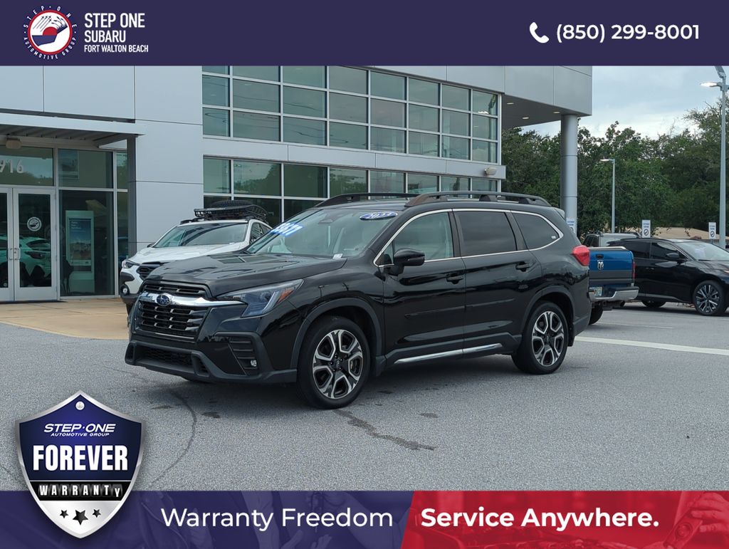 Crystal Black Silica 2023 Subaru Ascent SUV / Crossover All-Wheel Drive Continuously Variable Transmission