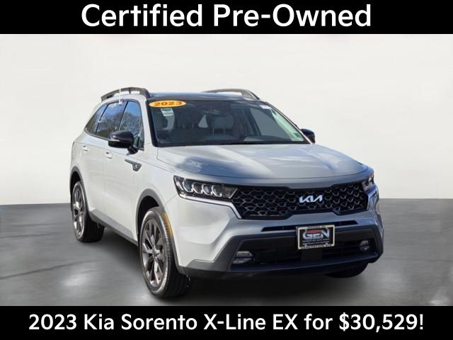 Wolf Gray 2023 Kia Sorento SUV / Crossover All-Wheel Drive 8-Speed Dual Clutch