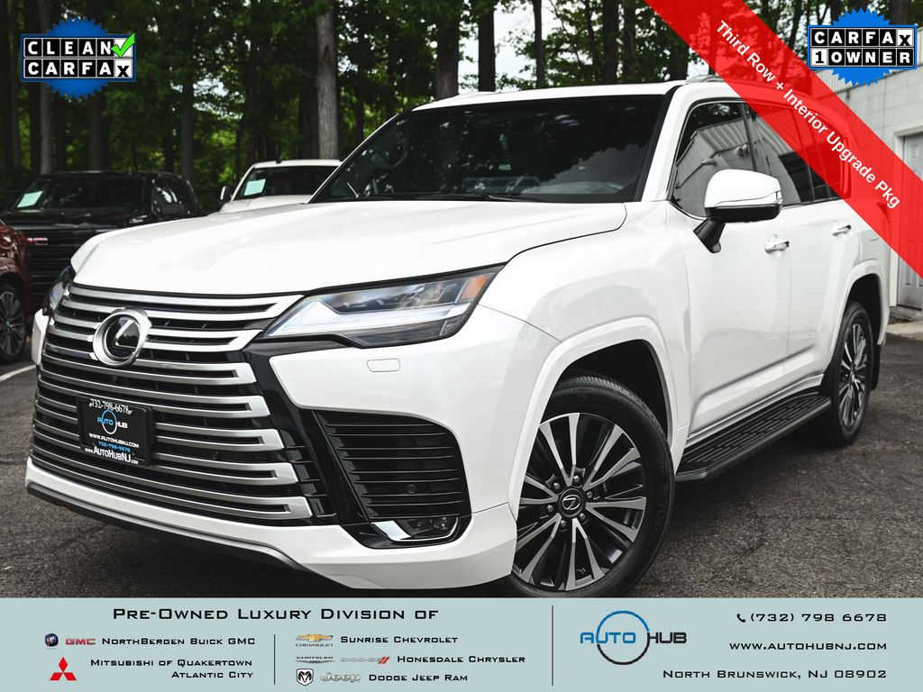 Eminent White Pearl 2024 Lexus LX SUV / Crossover All-Wheel Drive Automatic