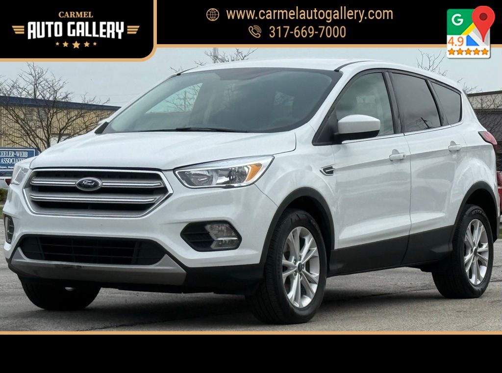 Oxford White 2019 Ford Escape SUV / Crossover All-Wheel Drive 6-Speed Automatic