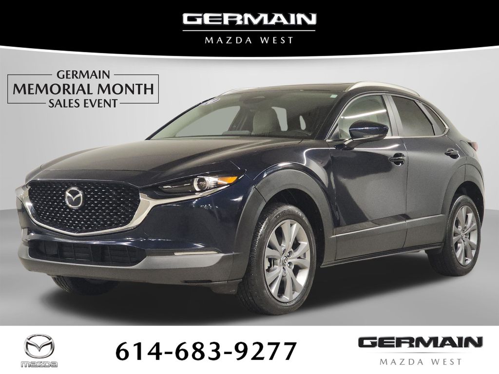 Deep Crystal Blue Mica 2024 Mazda CX-30 2.5 S Preferred AWD SUV / Crossover All-Wheel Drive 6-Speed Automatic