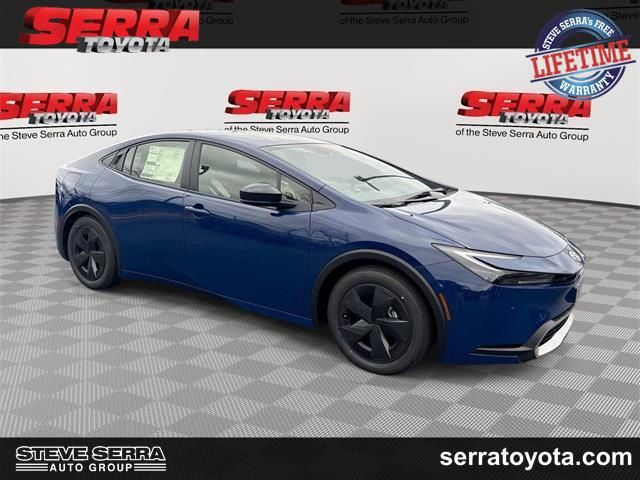 Blue 2026 Toyota Prius Plug-In Hybrid Hatchback Front-Wheel Drive Continuously Variable Transmission