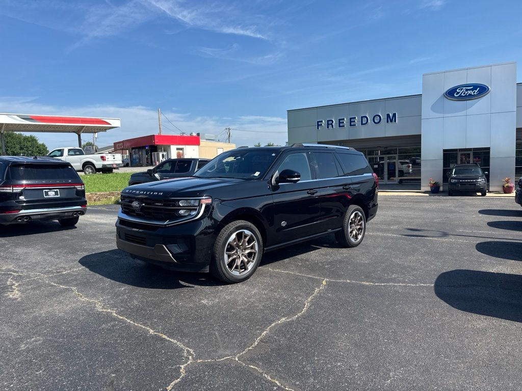 Black Metallic 2025 Ford Expedition SUV / Crossover Four-Wheel Drive Automatic