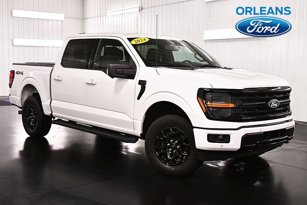 Oxford White 2024 Ford F-150 Pickup Truck Four-Wheel Drive Automatic