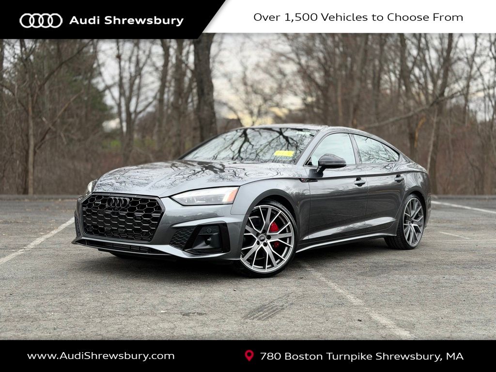 Daytona Gray Pearl 2025 Audi A5 Sportback quattro Premium Plus S Line 45 TFSI Sedan All-Wheel Drive 7-Speed Automatic
