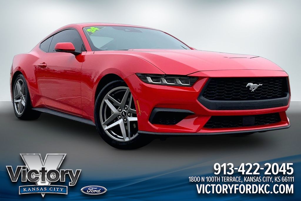 Race Red 2024 Ford Mustang EcoBoost Premium Fastback RWD Coupe Rear-Wheel Drive Automatic