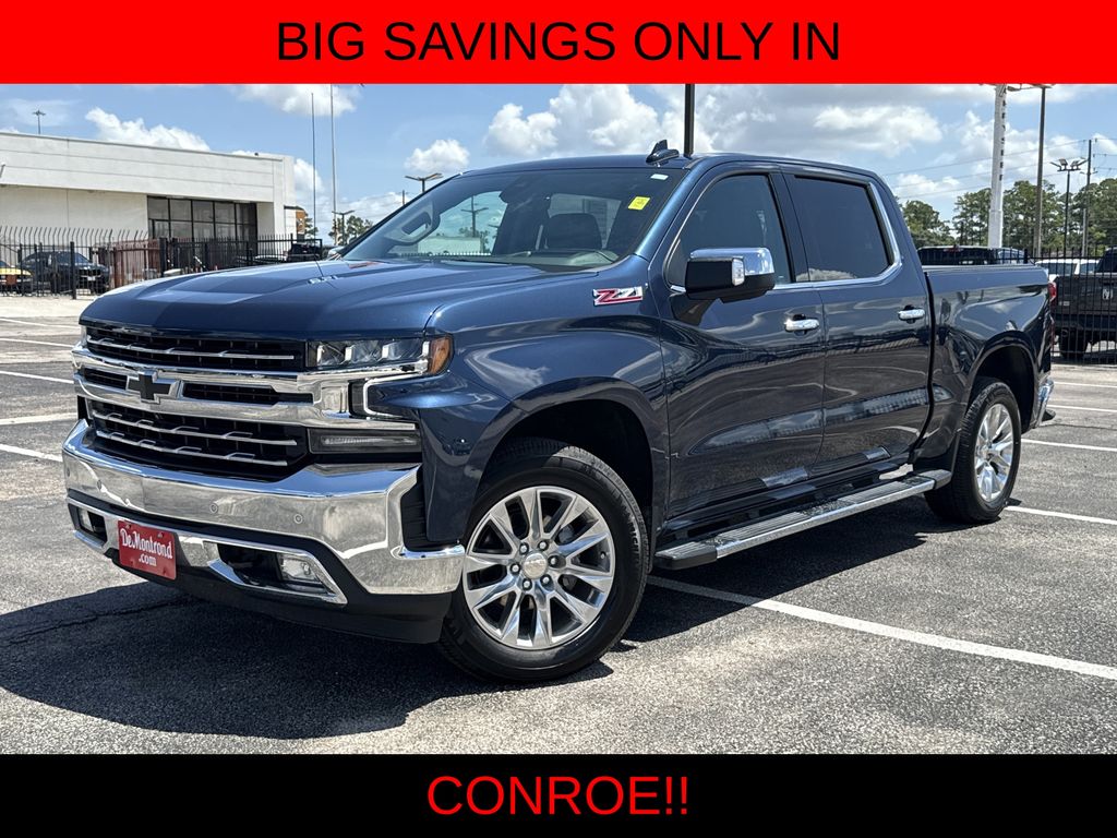 2022 Chevrolet Silverado 1500 LTD LTZ Blue at Shottenkirk Kia Fort Bend