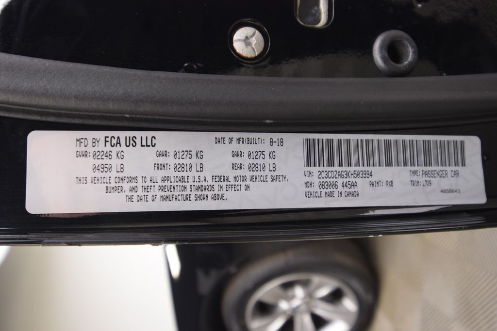 used 2019 Dodge Challenger car, priced at $17,300