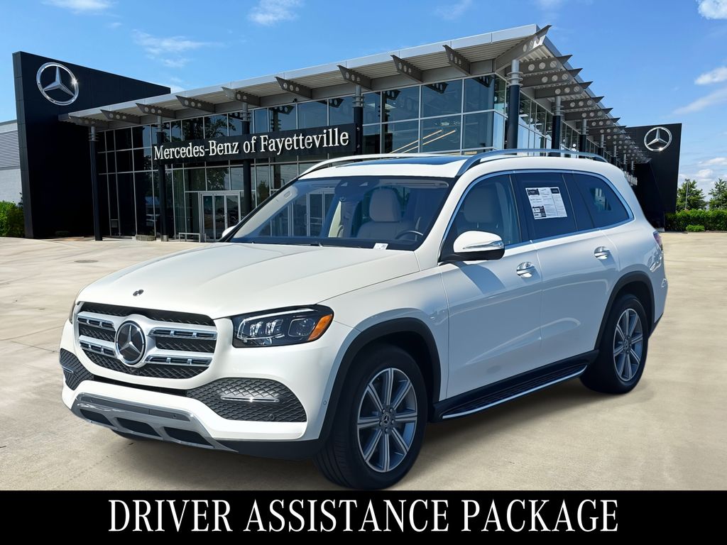 White 2022 Mercedes-Benz GLS 450 4MATIC SUV / Crossover All-Wheel Drive 9-Speed Automatic