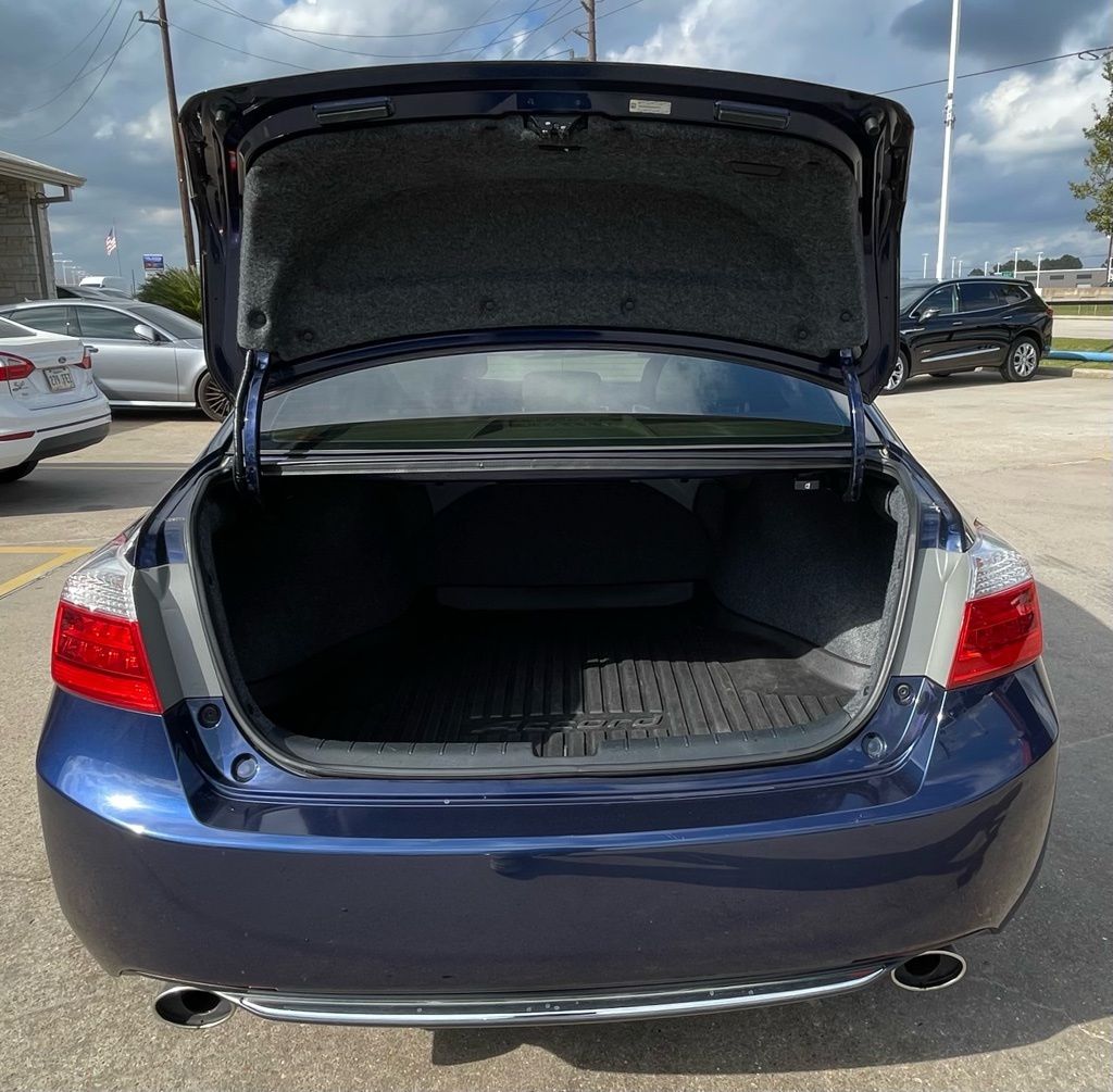 2013 Honda Accord EX-L Blue at Don McGill Toyota