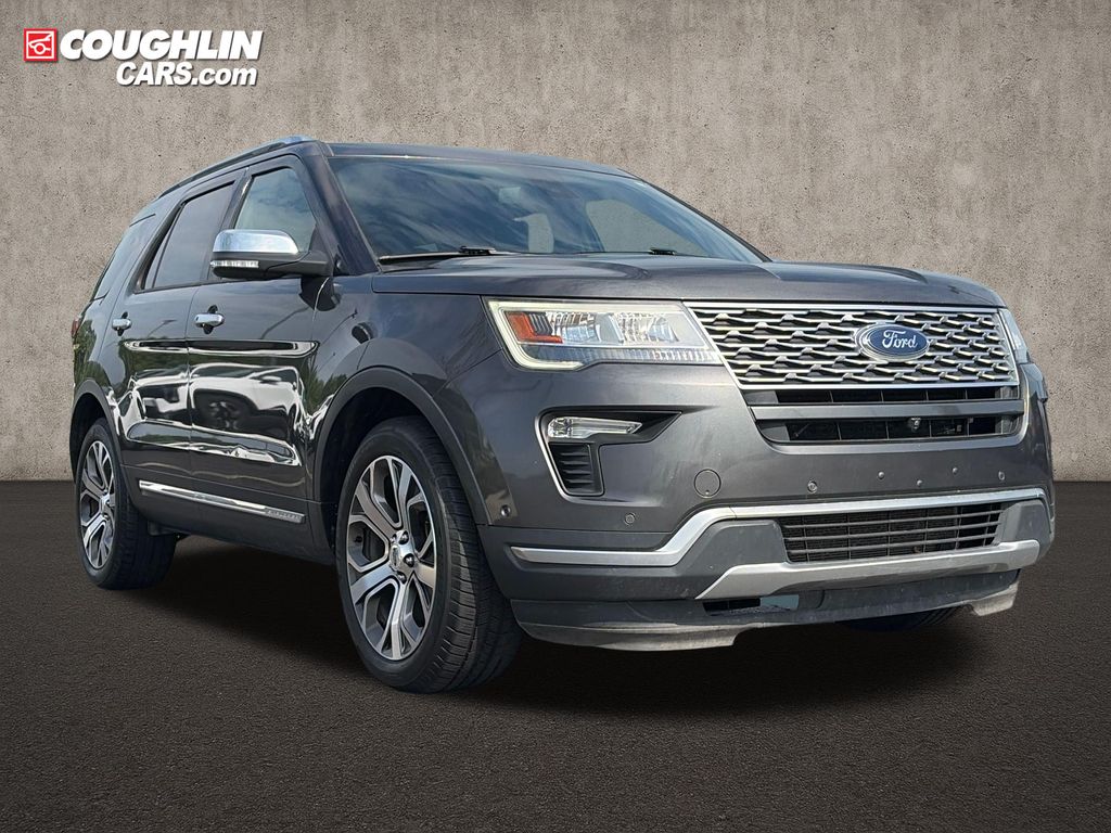 Gray (Magnetic) 2018 Ford Explorer SUV / Crossover All-Wheel Drive 6-Speed Automatic